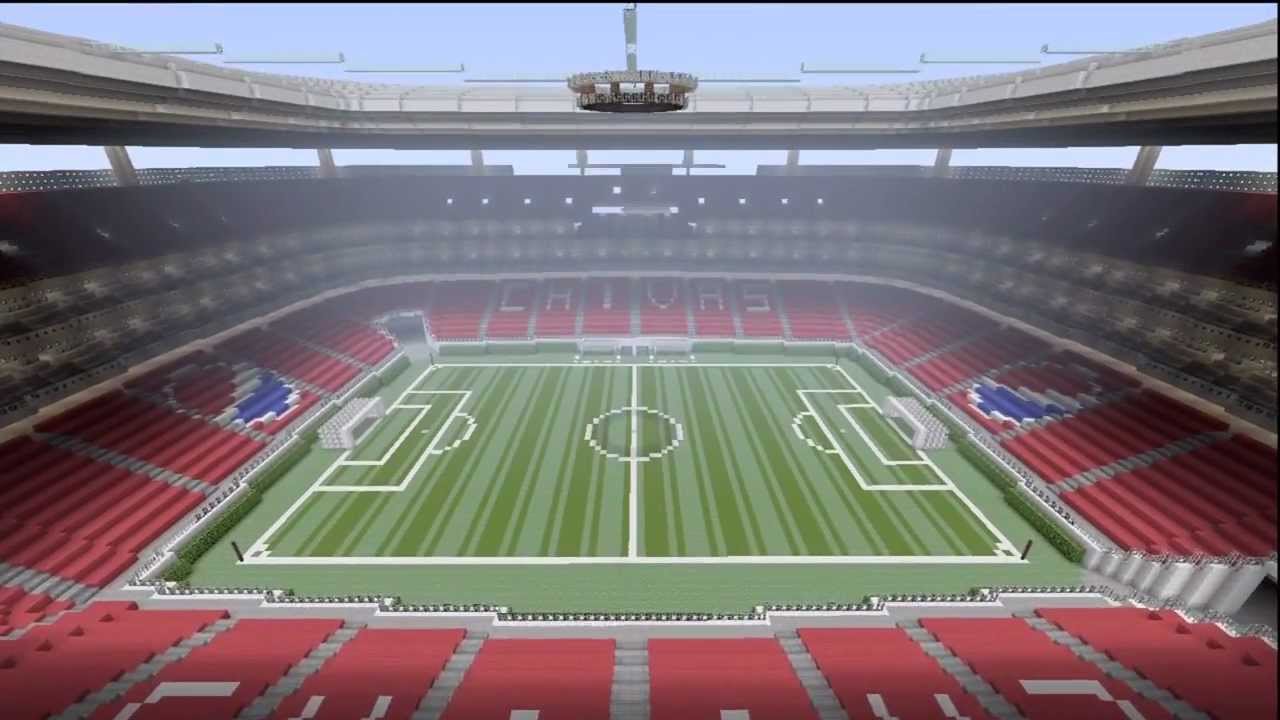 minecraft football stadium download
